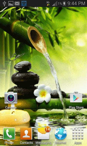 Bamboo Water Live Wallpaper screenshot 2
