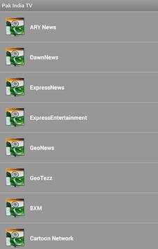 India Pakistan Live Cable TV screenshot 2
