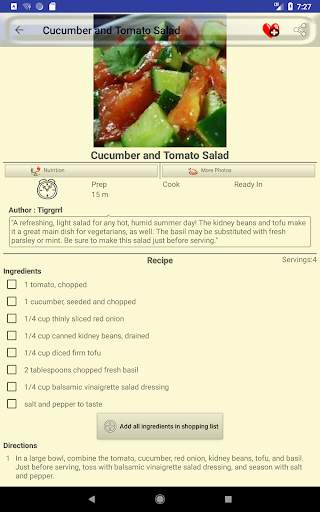 Vegetable Salad Recipes screenshot 11