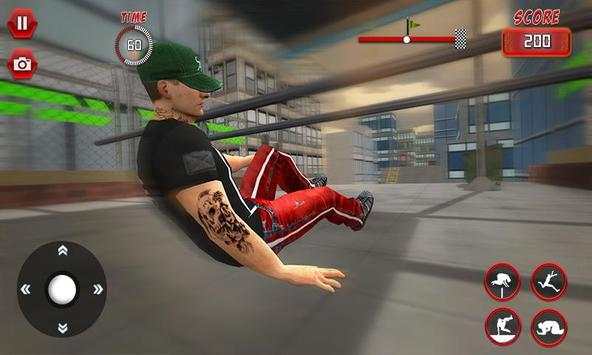 simulador parkour azotea: correr, voltear y rodar screenshot 4