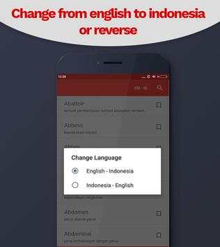 Dictionary Indonesia English Offline Pro screenshot 3