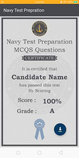 Navy Test Preparation 2020 |  | Navy Force Mcqs скриншот 3