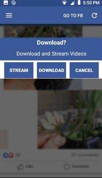 Video Downloader for Facebook screenshot 1