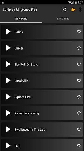 Coldplay ringtones free screenshot 5