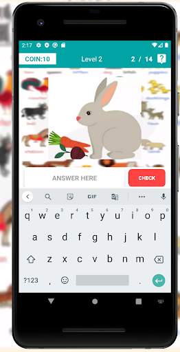 Animals vocabulary - guess picture 🤣 screenshot 2