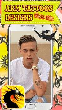 Arm Tattoos Designs Photo Edit screenshot 3
