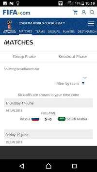 FIFA WORLD CUP 2018 screenshot 4