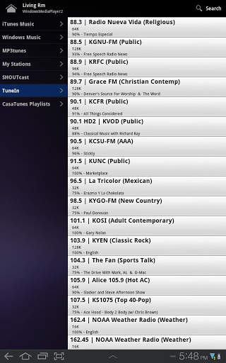 (Old) CasaTunes Home Audio Ctr screenshot 4