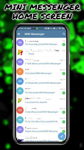 MINI Messenger screenshot 1