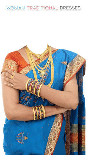 Women Traditional Dresses Photo Suit Editor screenshot 5