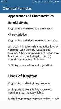 Chemical Formulas скриншот 7