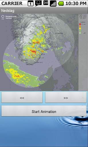 Værradar Norge - Nedslag FREE скриншот 1