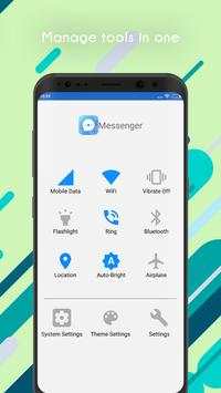 Home Messenger - Launcher with Messenger screenshot 4