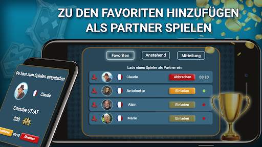 Belote und Coinche Kartenspiel screenshot 3