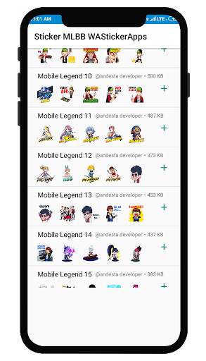 Sticker MLBB WAStickerApps screenshot 3