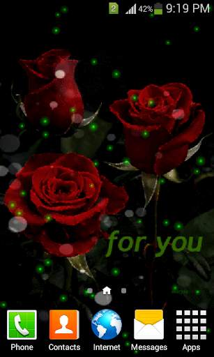 Rose GIF Live Wallpaper 6 تصوير الشاشة