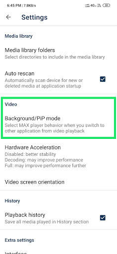 MAX player screenshot 2