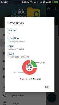 Quick File Manager скриншот 2