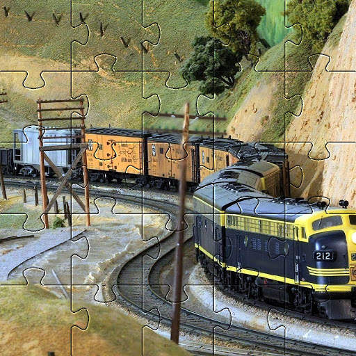 Trains Jigsaw Puzzles Games screenshot 2