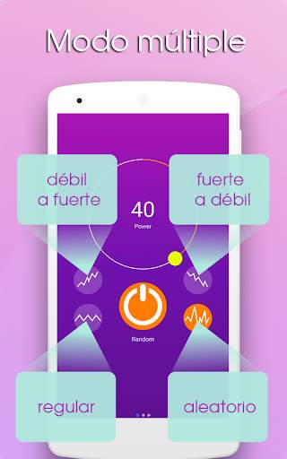 Aplicación de vibración: vibrador fuerte screenshot 2