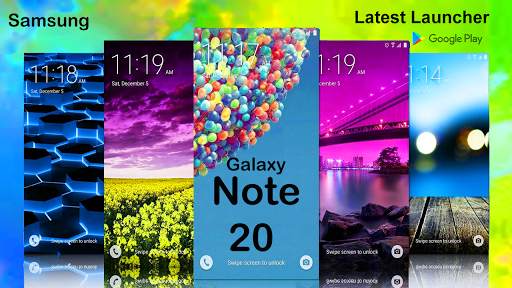 Samsung Note 20 Launcher 2020: Themes & Wallpaper screenshot 4