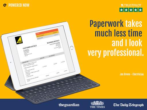 Invoicing, Quoting, Scheduling App : Powered Now screenshot 2
