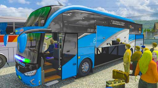 Coach Bus Driving Simulator 2021: PvP Driving Game screenshot 8