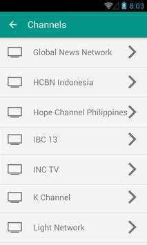Philippines TV Channels स्क्रीनशॉट 2