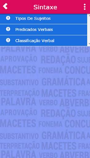 Simulados de Português screenshot 2