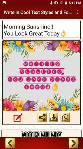 Write in Cool Text Fonts Styles with Canvas Editor screenshot 6