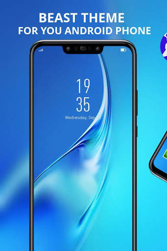 Theme for Galaxy J3 Pro Transparent glass screenshot 1