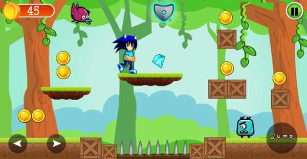 Sonic Boy 2D Classic Dash Adventures screenshot 2