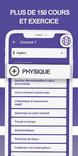 Math & Informatique L1,L2,L3   Quiz Français screenshot 3