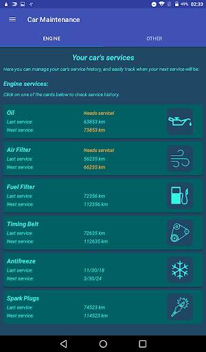 Car Maintenance screenshot 7