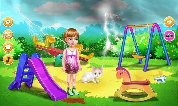 Wash laundry games for girls screenshot 3