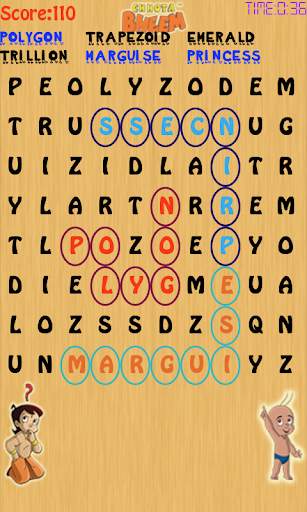 Word Puzzles with Bheem screenshot 1