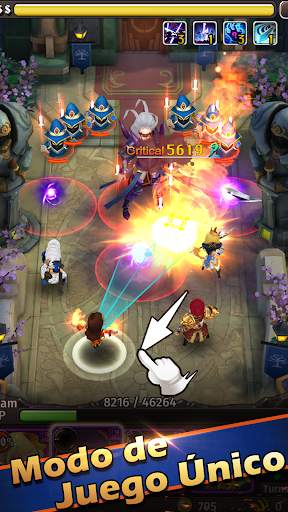 Hyper Heroes: Marble-Like RPG screenshot 1