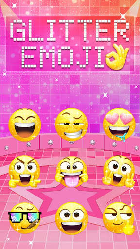 Glitter Emoji Sticker for Messenger screenshot 2