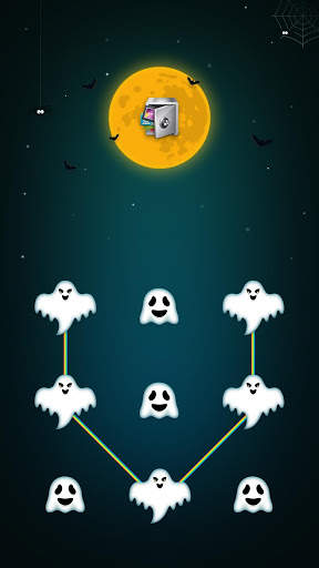 AppLock Live Theme Ghost screenshot 1
