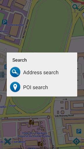 Map of Thailand offline screenshot 2