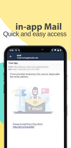 tMail - Temporary Email screenshot 7
