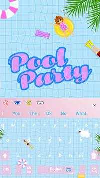Cool Pool Party Keyboard screenshot 1