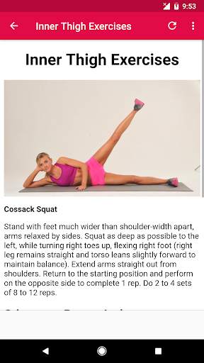 Inner Thigh Workout screenshot 3