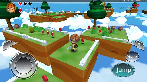 The Lost Rupees - Mobile 3D Adventure Platform screenshot 3
