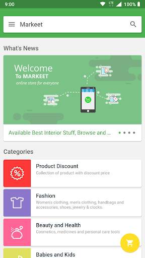Markeet Flutter screenshot 2