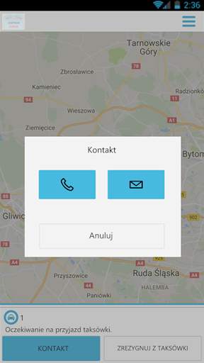 Tele Taxi Centrum Zabrze screenshot 4