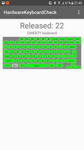 Hardware Keyboard check screenshot 4