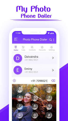 My Photo Phone Dialer screenshot 2