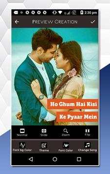 Photo to video maker with old song lyrics screenshot 5