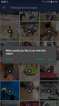 FBVideo Downloader screenshot 2